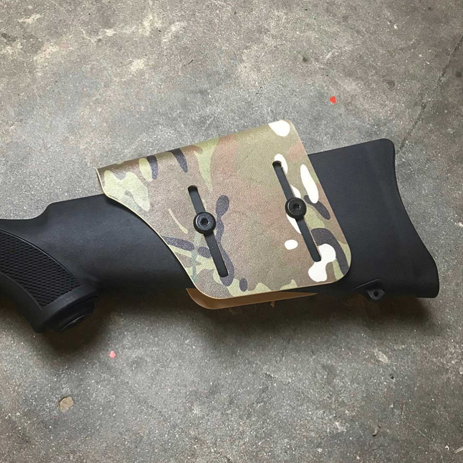 Bear paw cheek rest for the m1a rifle. 